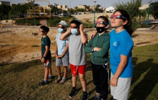 Solar Eclipse in Israel